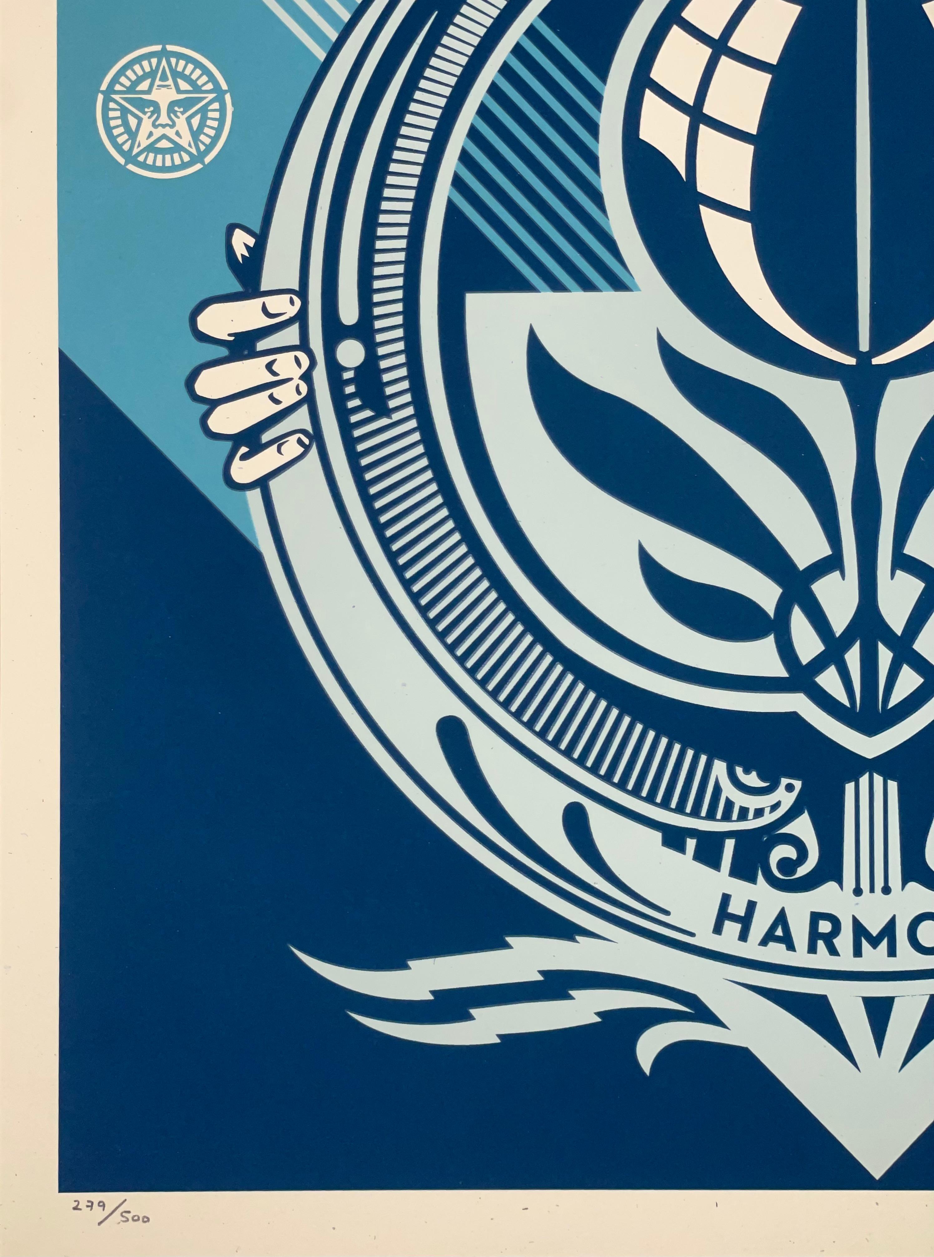 Shepard Fairey Screen Print Protect Biodiversity - Cultivate Harmony Street Art  For Sale 2