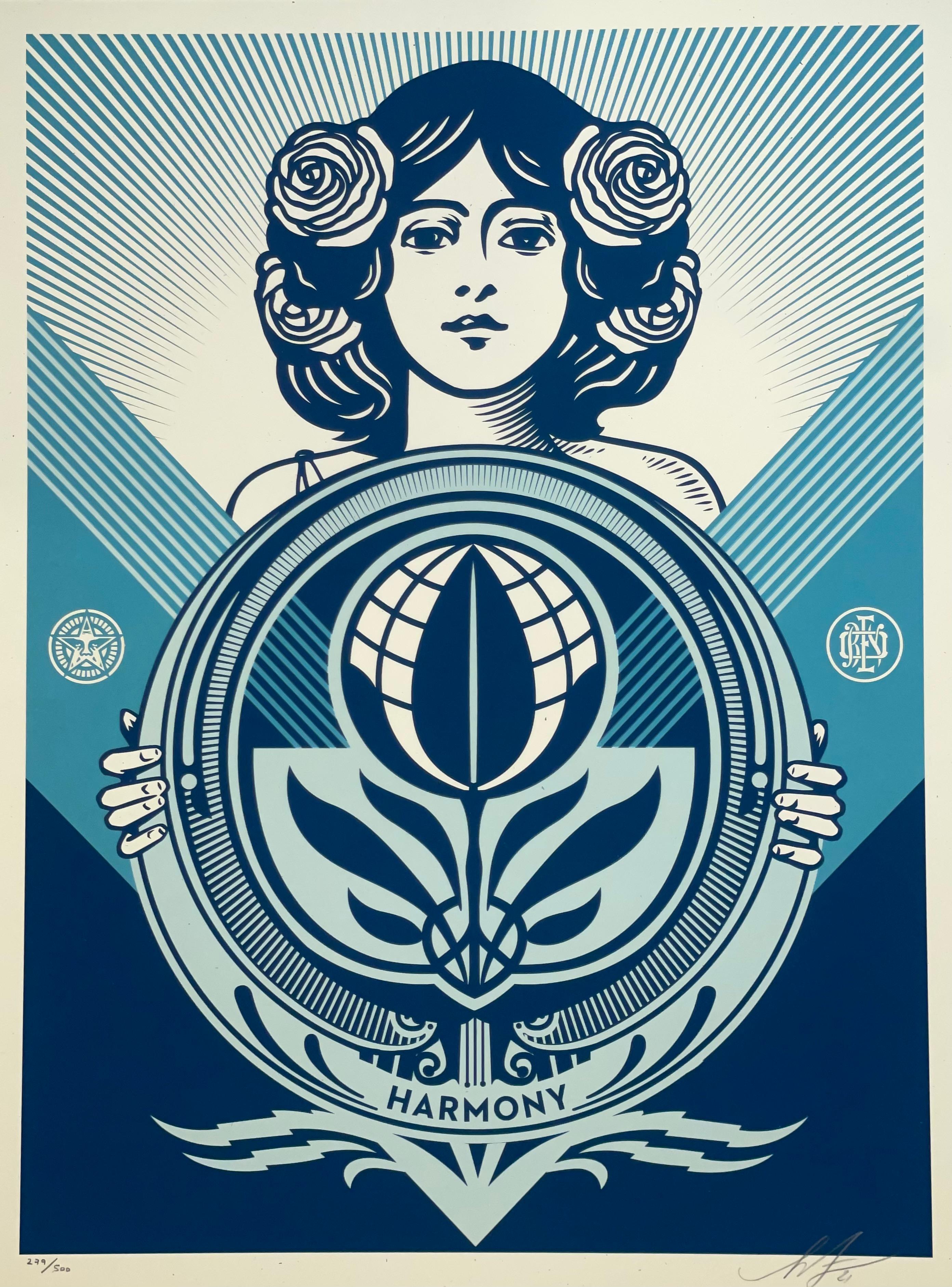 Shepard Fairey Screen Print Protect Biodiversity - Cultivate Harmony Street Art  For Sale 3