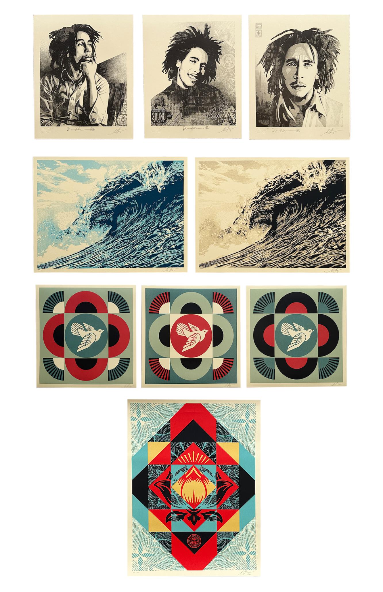 Shepard Fairey Screen-prints: collection of 60 works (2009-2022)  For Sale 5