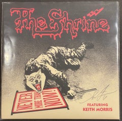 The Shrine "Never More Than Now" 7" Vinyl, Signed, Street Art, 2017
