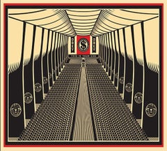 Shepard Fairey THIS IS YOUR CHURCH Screen print Hand signed and numbered ed.350