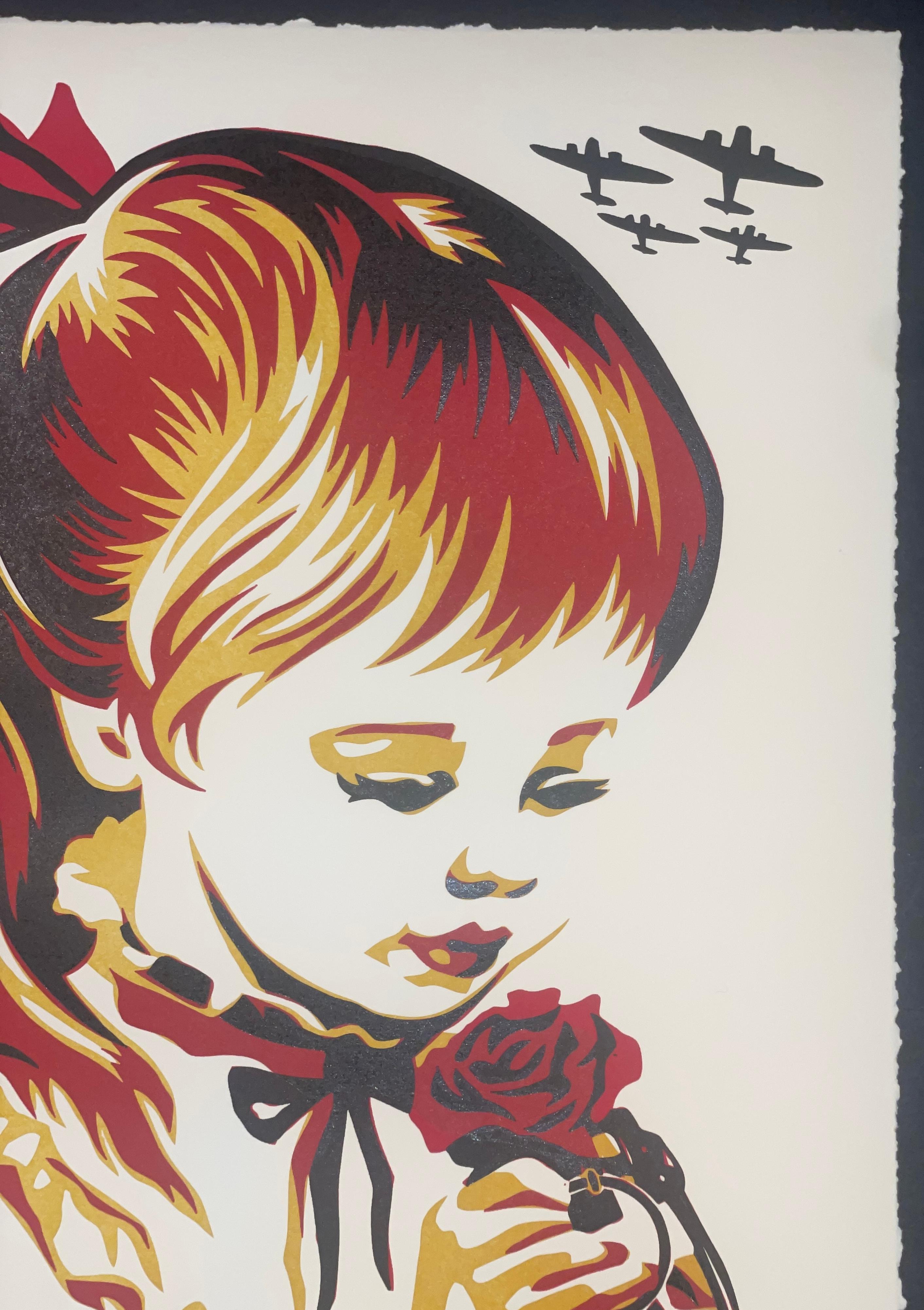Shepard Fairey Guerra por Números Edición Tipográfica de Arte Contemporáneo Callejero en venta 4