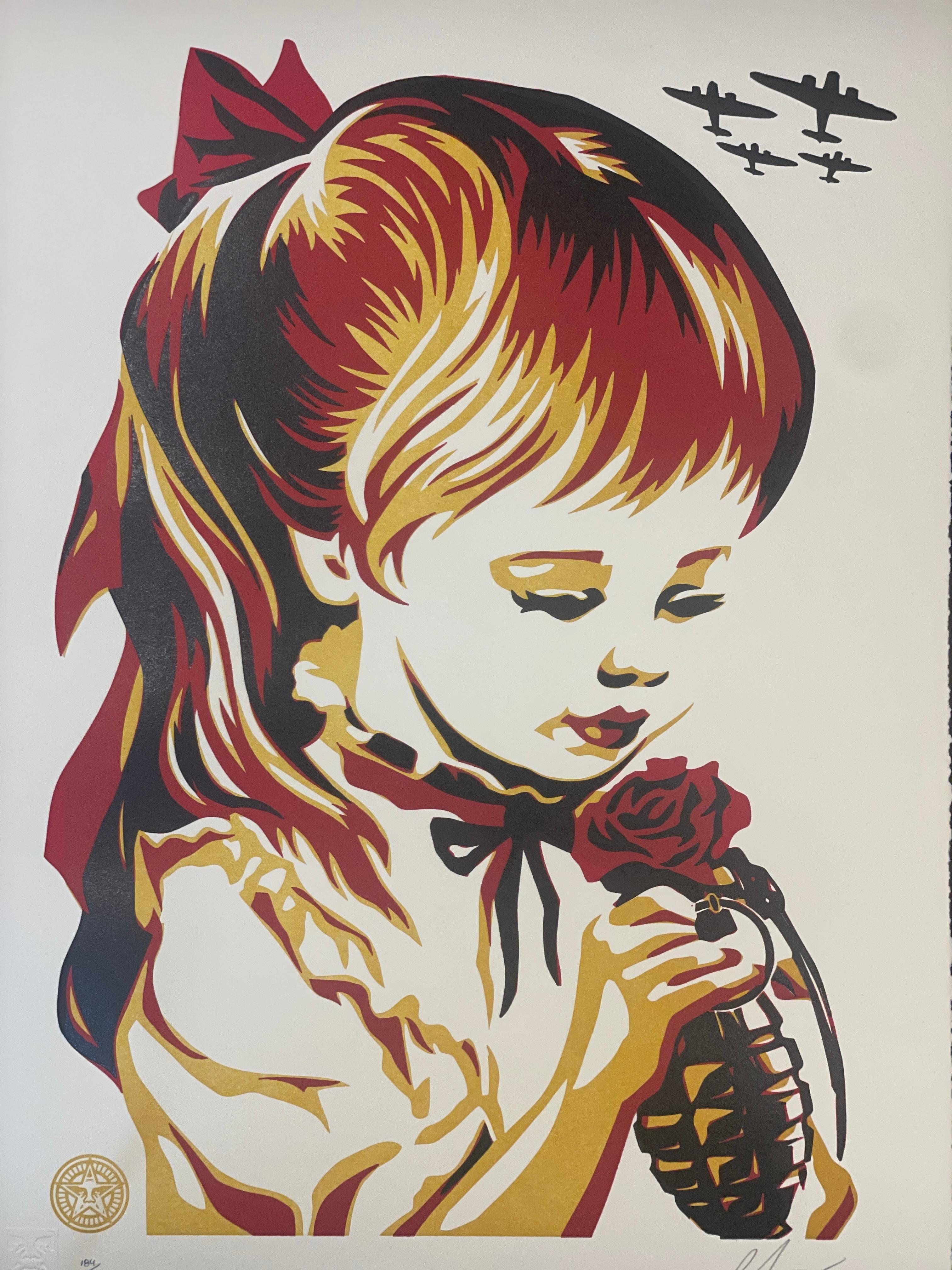 Shepard Fairey Guerra por Números Edición Tipográfica de Arte Contemporáneo Callejero en venta 8
