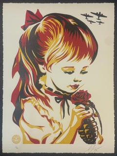 Shepard Fairey War By Numbers Letterpress Fine Art Edition Contemporary Street