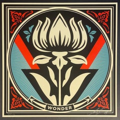 Shepard Fairey "Wonder" Kunstsiebdruck Street Contemporary Obey Giant