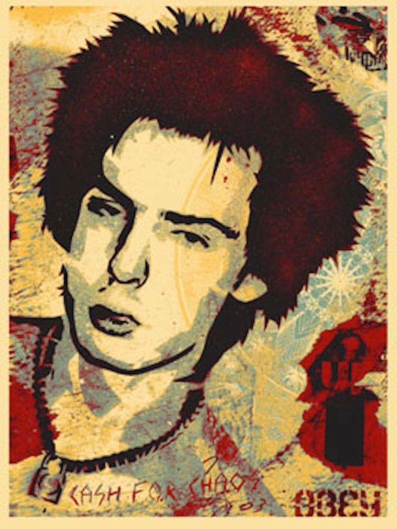 Sid Jocoy, from This is your God Series - Print by Shepard Fairey