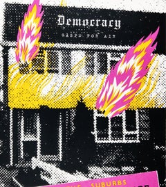 Suburban Pressure, Shepard Fairey x Jamie Reid. Punk Rock Street Art Print