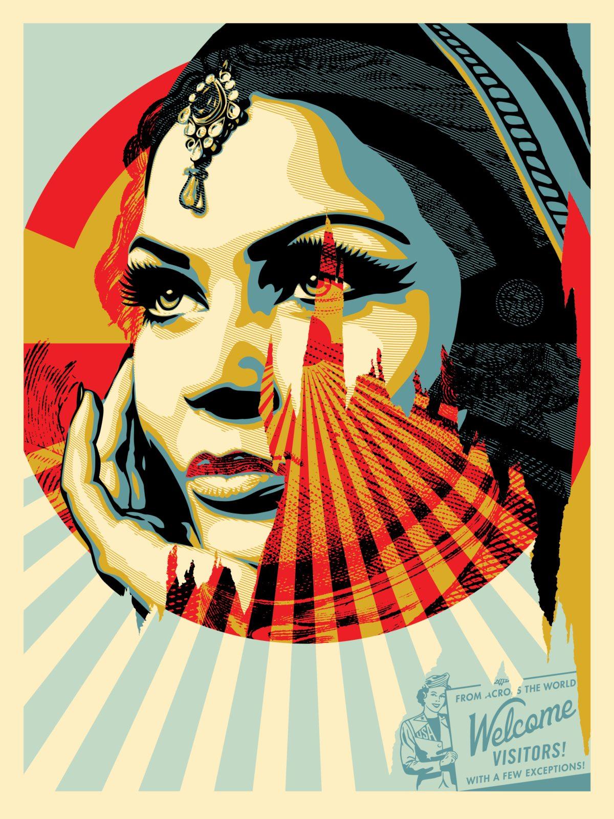Target Exceptions Signed and Numbered Screenprint - Print by Shepard Fairey