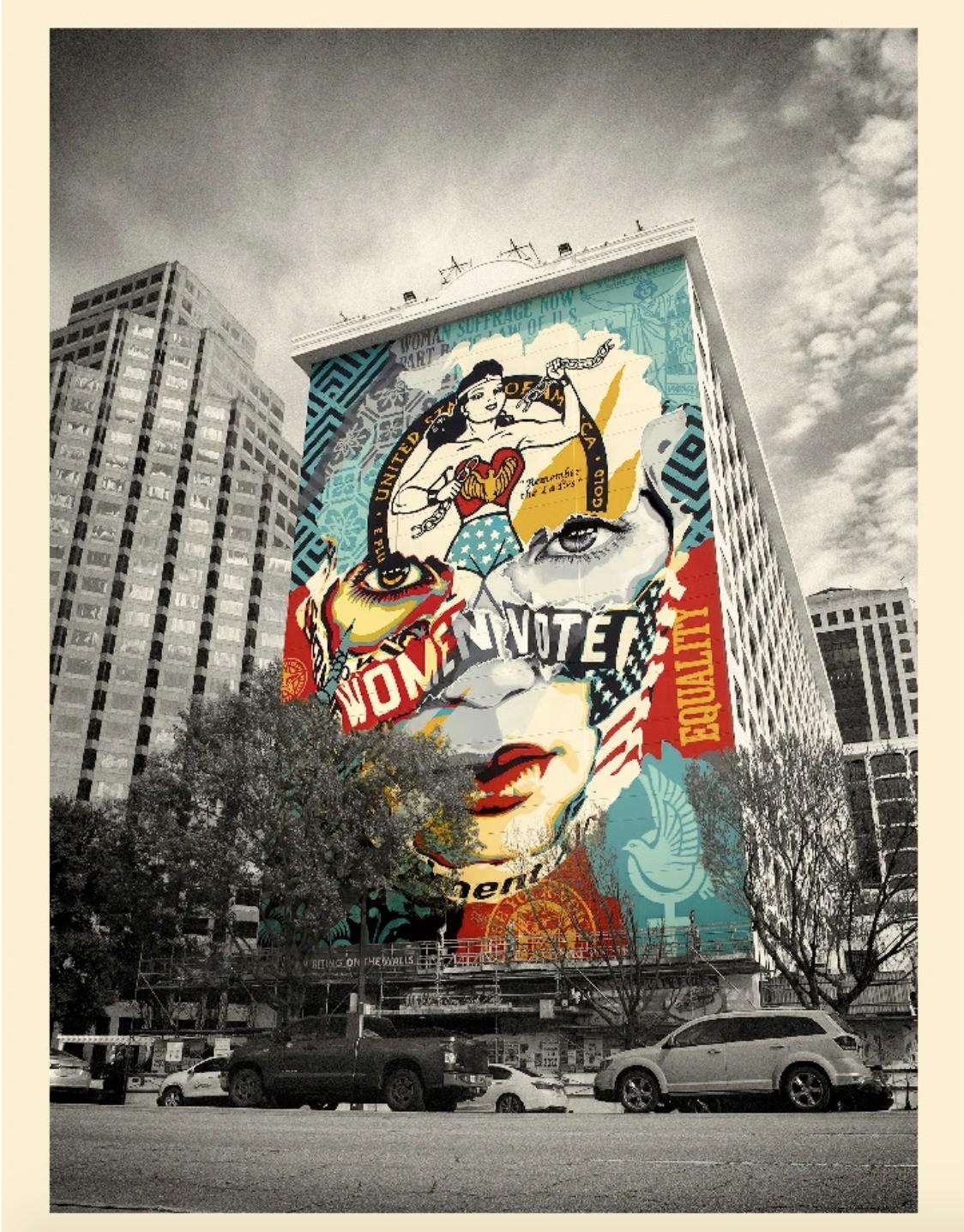Shepard Fairey Figurative Print - The Beauty of Justice & Equality