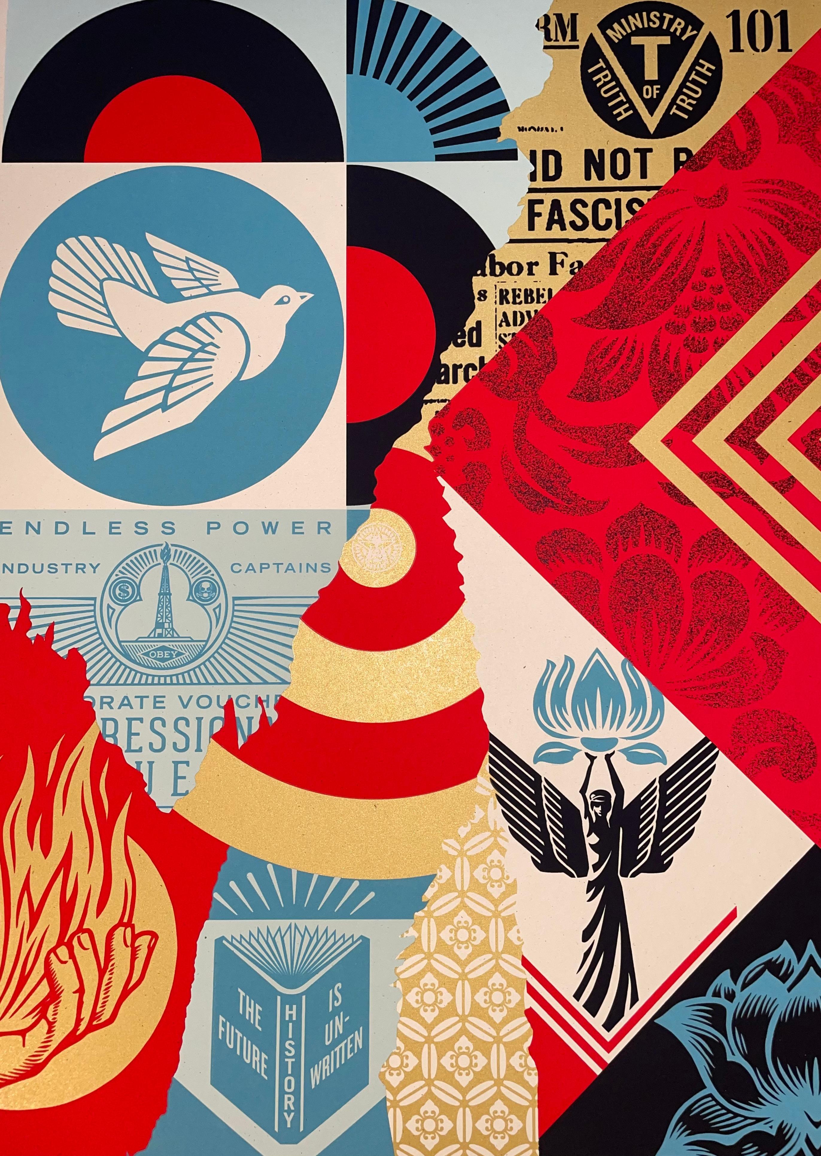 shepard fairey screen prints