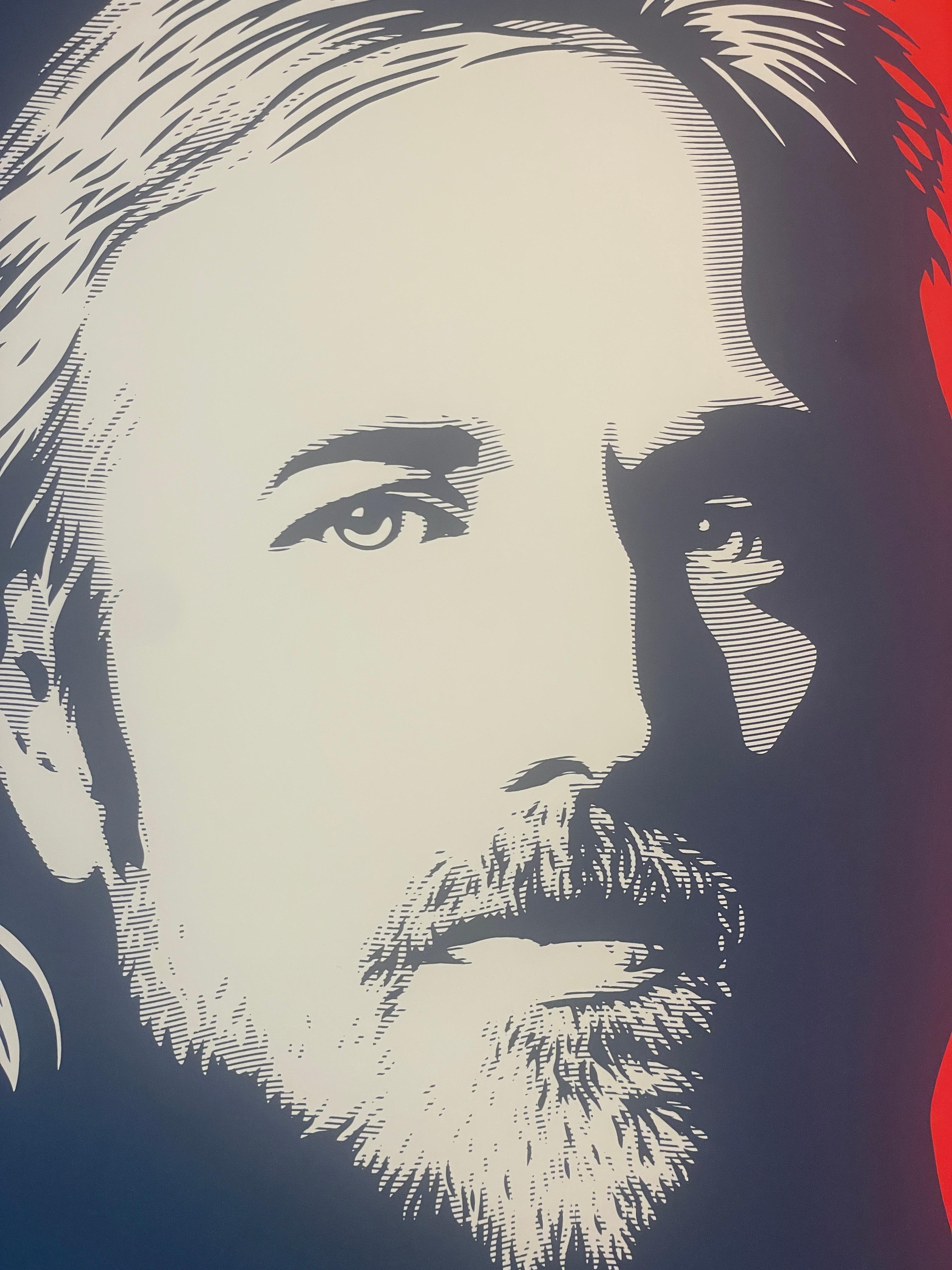 Tom Petty Un tesoro americano Shepard Fairey Serigrafia Arte musicale contemporanea in vendita 5