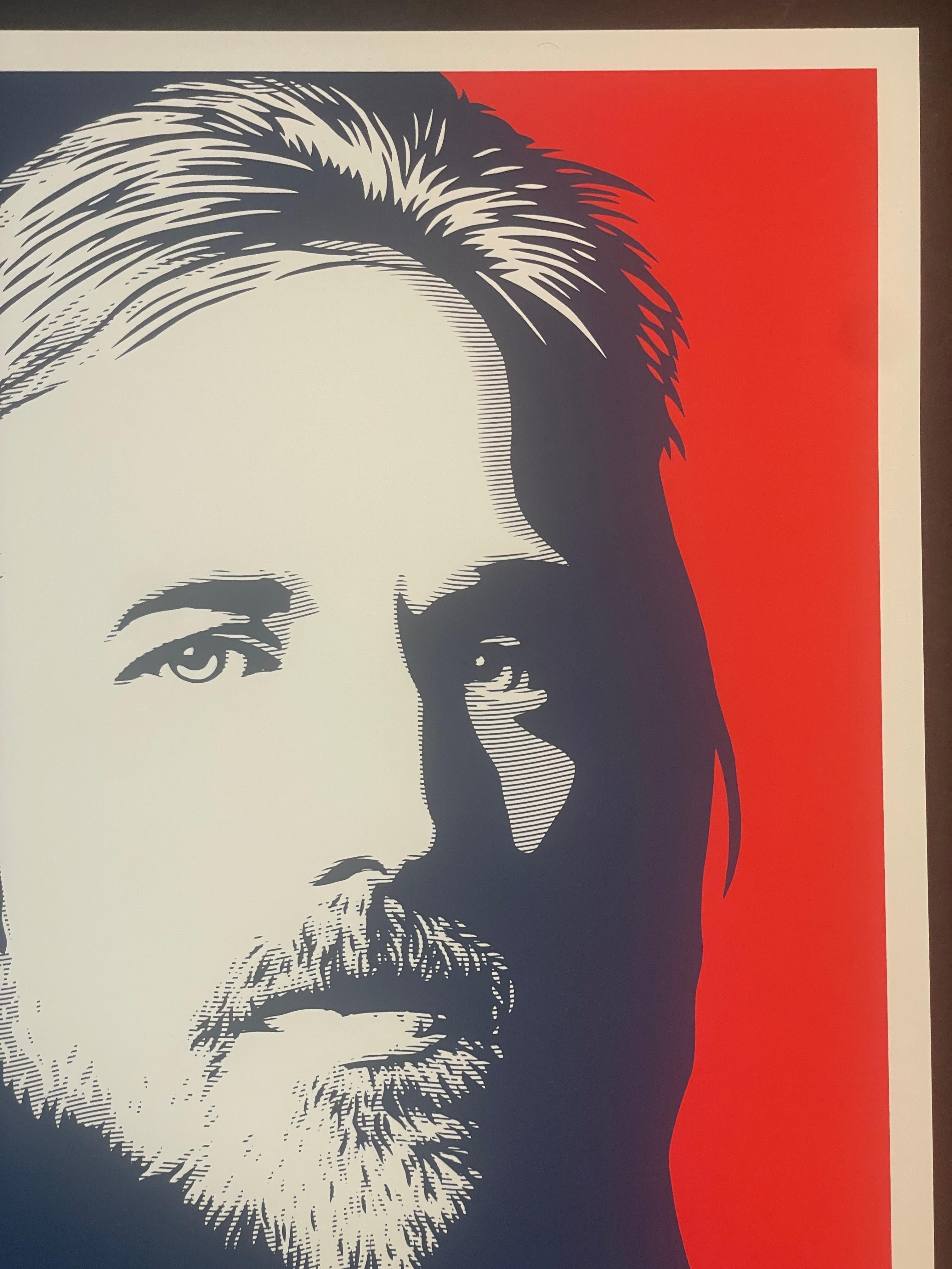 Tom Petty Un tesoro americano Shepard Fairey Serigrafia Arte musicale contemporanea in vendita 7