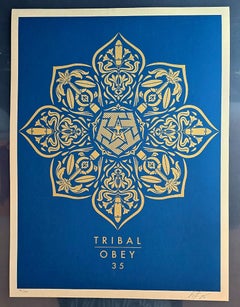 Tribal Anniversary (Mandala, Gold, Blue, Harmony, Unity, ~44% OFF LIST PRICE)