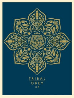 Tribal Anniversary (Mandala, Gold, Blue, Harmony, Unity, ~44% OFF LIST PRICE)