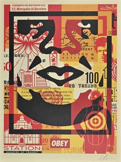 Untitled - Original Screen Print by Shepard Fairey - 2021