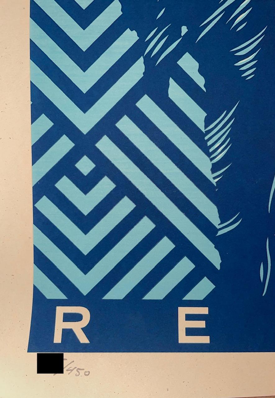Valarie Kaur & Shepard Fairey sérigraphie imprimée Obey Giant « renaissance » droits civils en vente 3