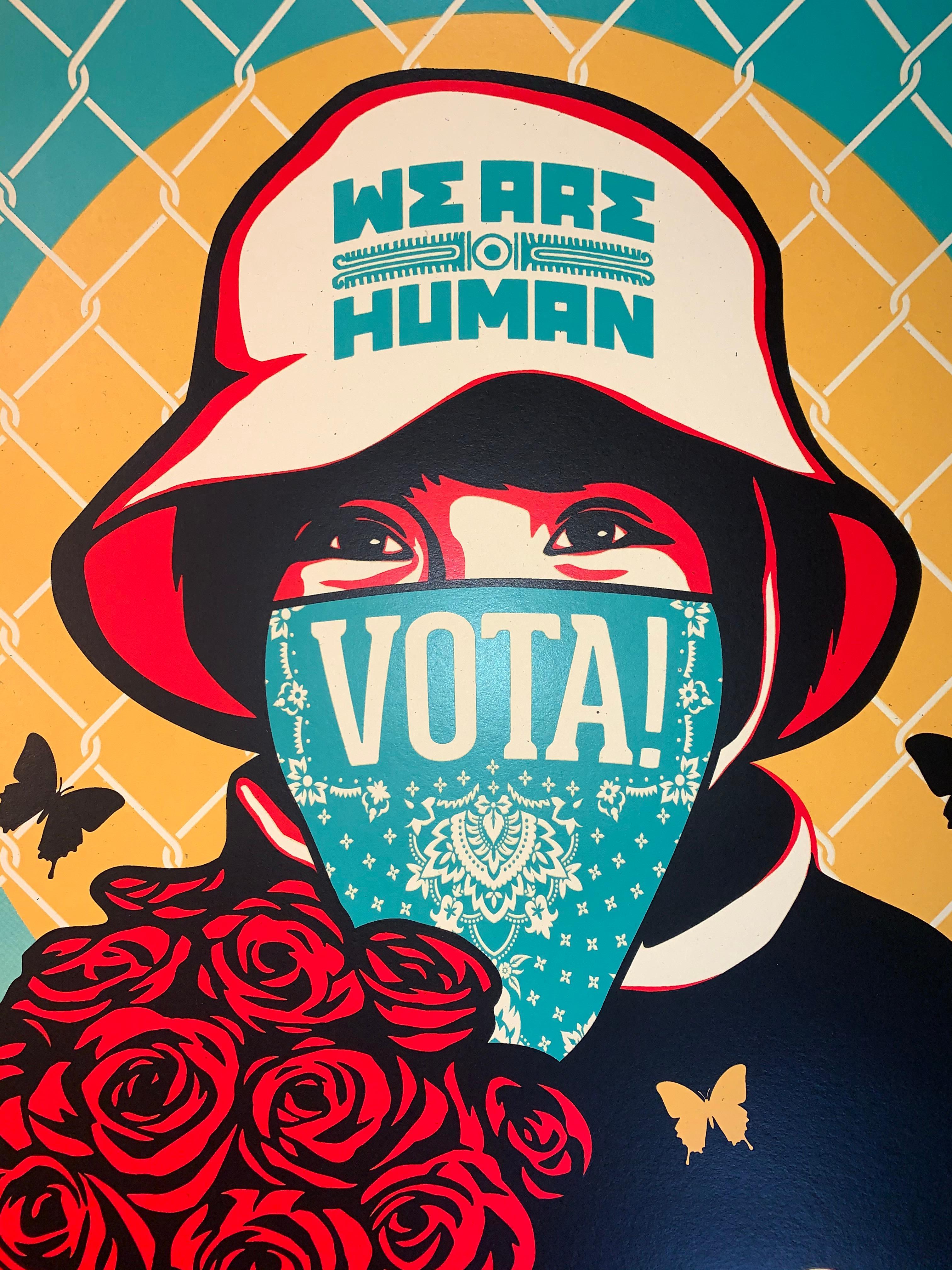 ¡Vota! Stop Fascismo 20 Shepard Fairey / Ernesto Yerena Arte urbano Arte callejero en venta 1