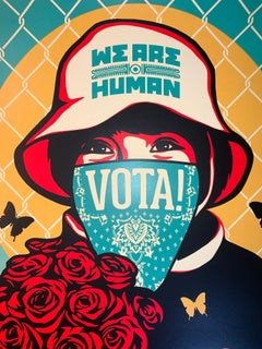 Vote! Stop Fascism 20 Shepard Fairey / Ernesto Yerena Fine Art Urban Art Street