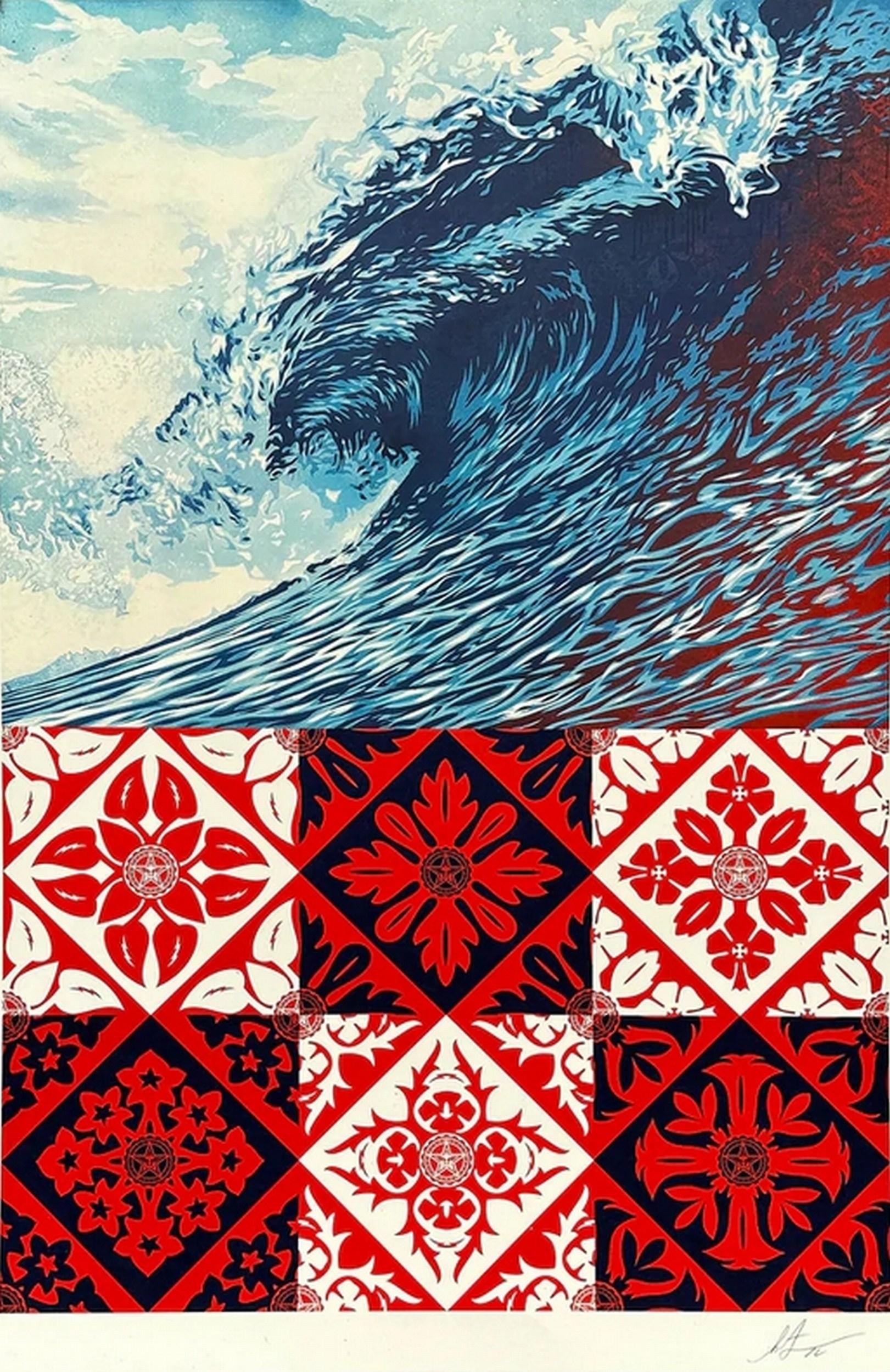 Wave of Distress - Print by Shepard Fairey