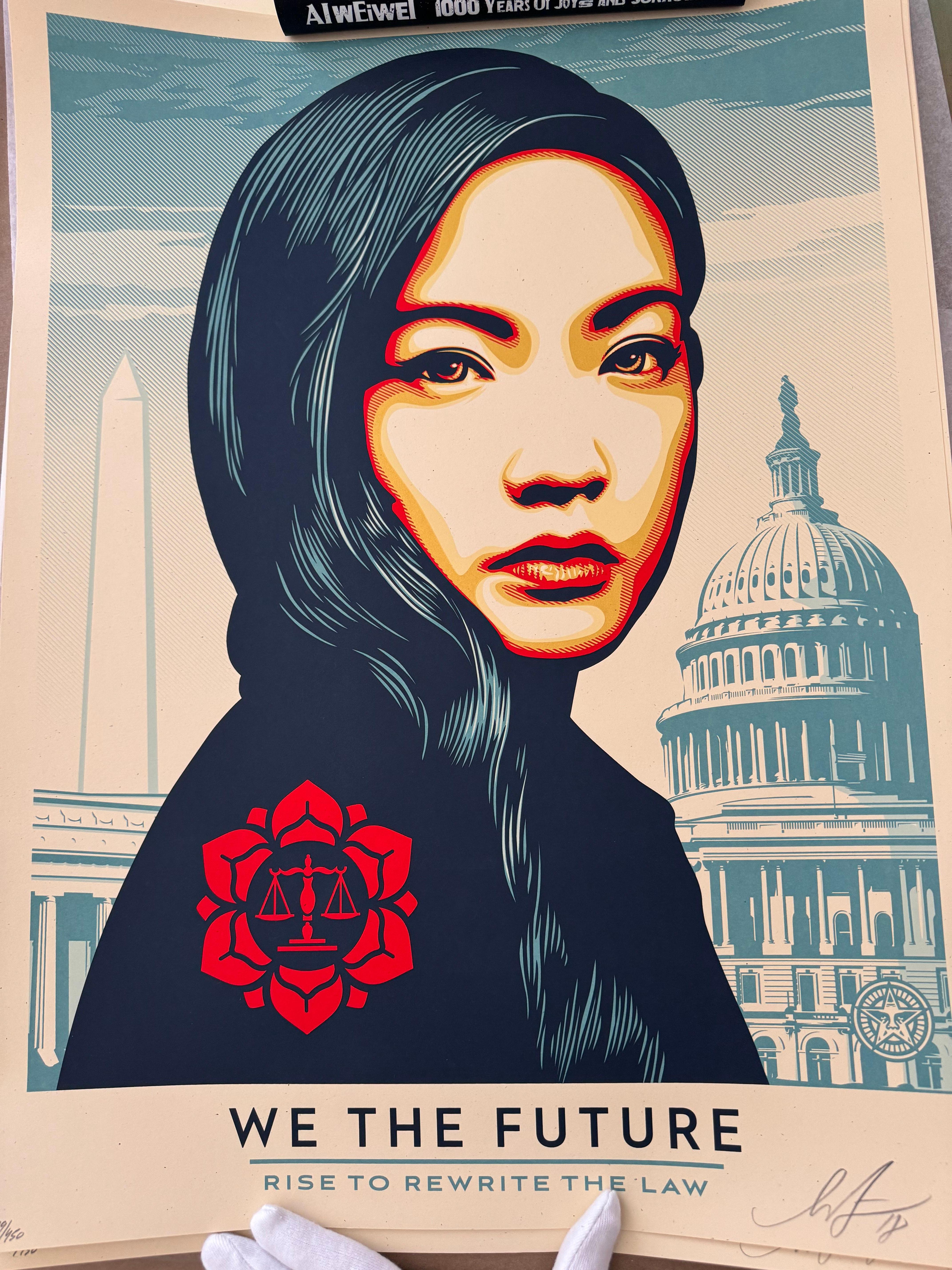 We The Future 3 Limited Edition Print Set Obey Shepard Fairey and Aaron Huey For Sale 1