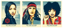 We The Future 3 Limited Edition Print Set Obey Shepard Fairey and Aaron Huey