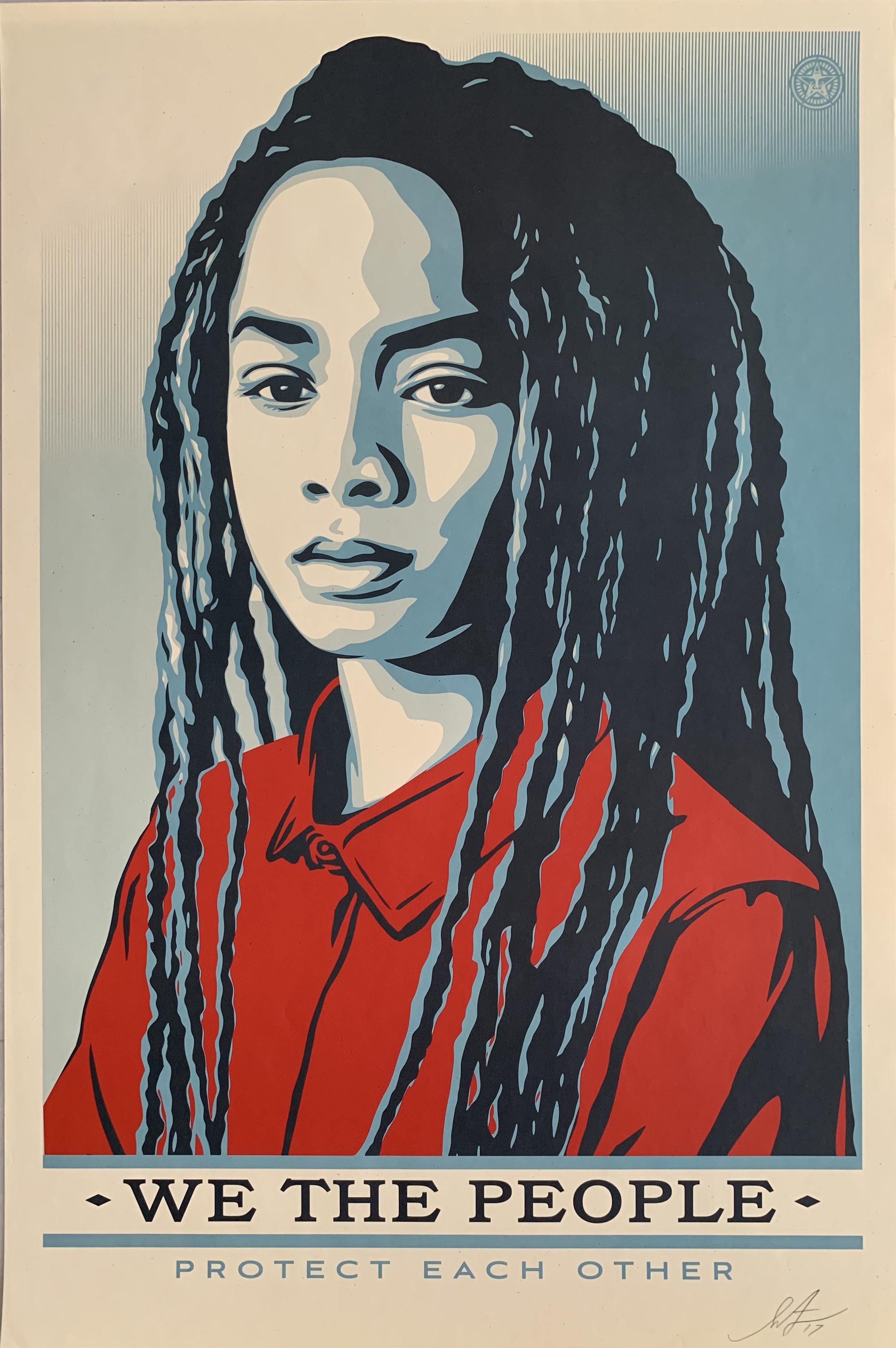 WE THE PEOPLE (2017) Siglato e datato dall'artista 1
