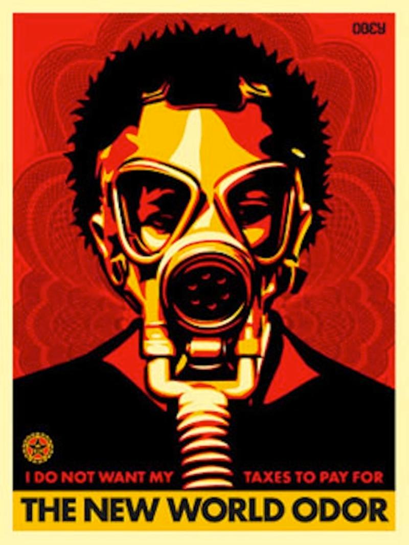 World Odor - Print by Shepard Fairey