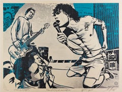 Your Rules My War, Blue, Henry Rollins, Shepard Fairey, Street Art