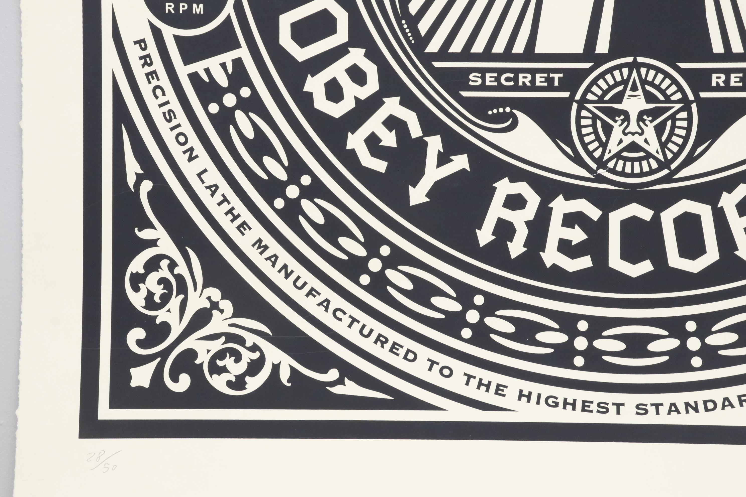 American Shepard Fairey Serigraph Large Format Artist Signed 