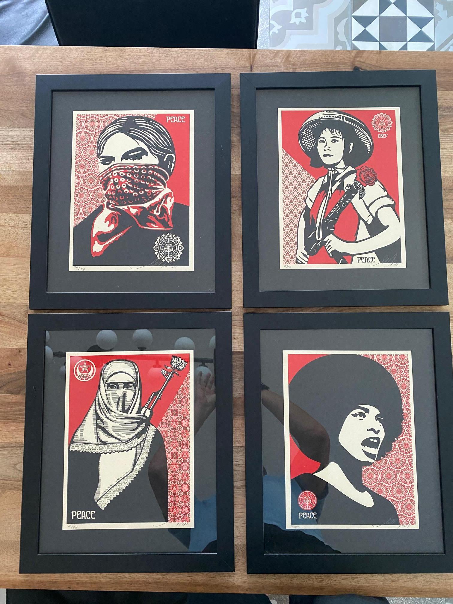 Shepard Fairey Supply and Demand 20th Anniversary signed and numbered Serigraphs 4