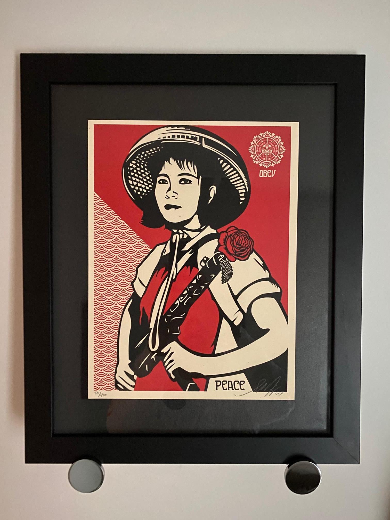 Shepard Fairey Supply and Demand 20th Anniversary signed and numbered Serigraphs 1