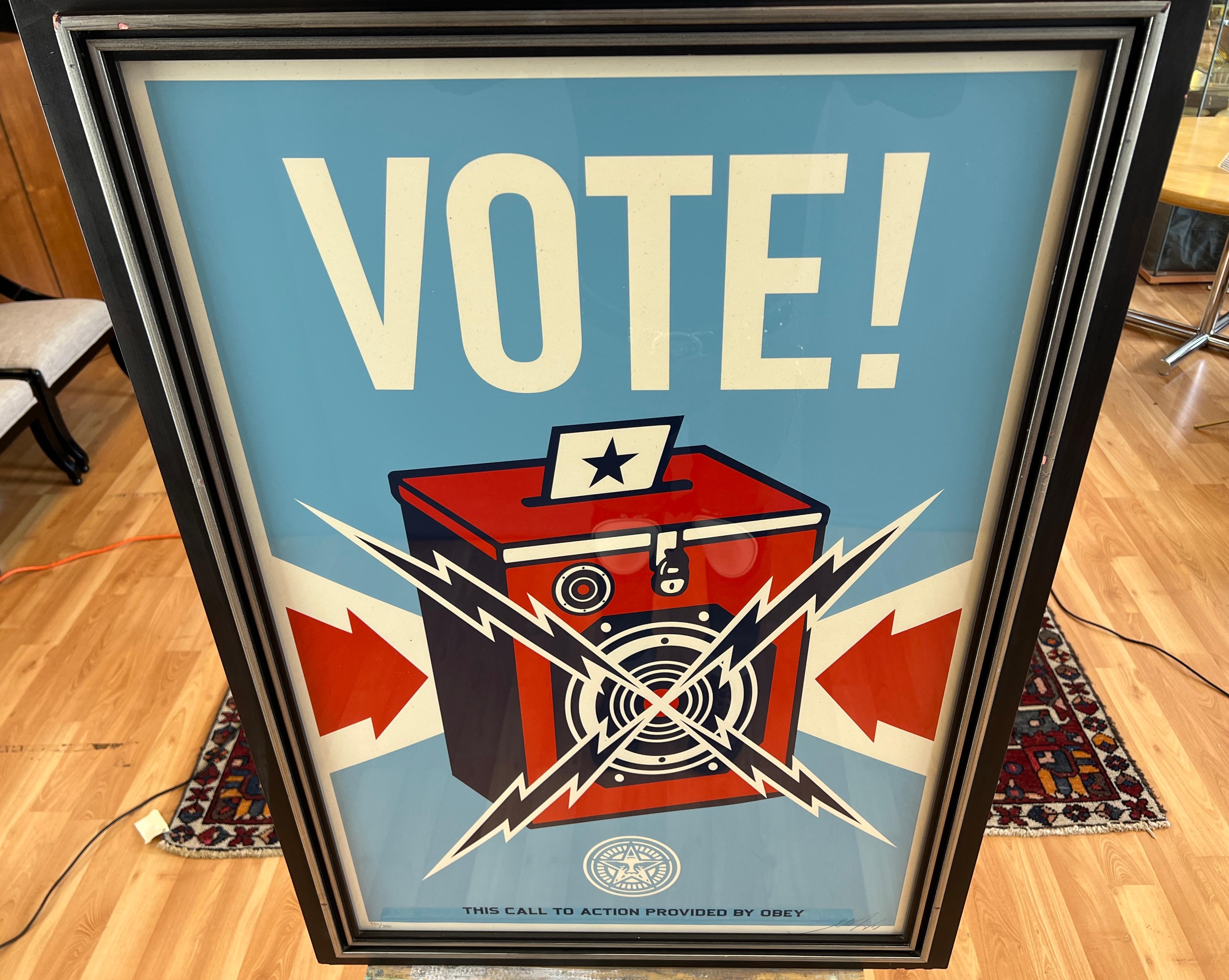 „Vote!“ von Shepard Fairey 330/350 im Angebot 4