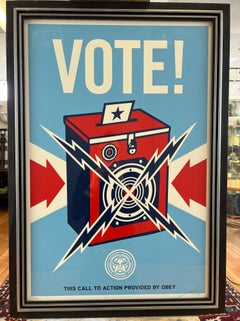 Shepard Fairey "Vote!" 330/350