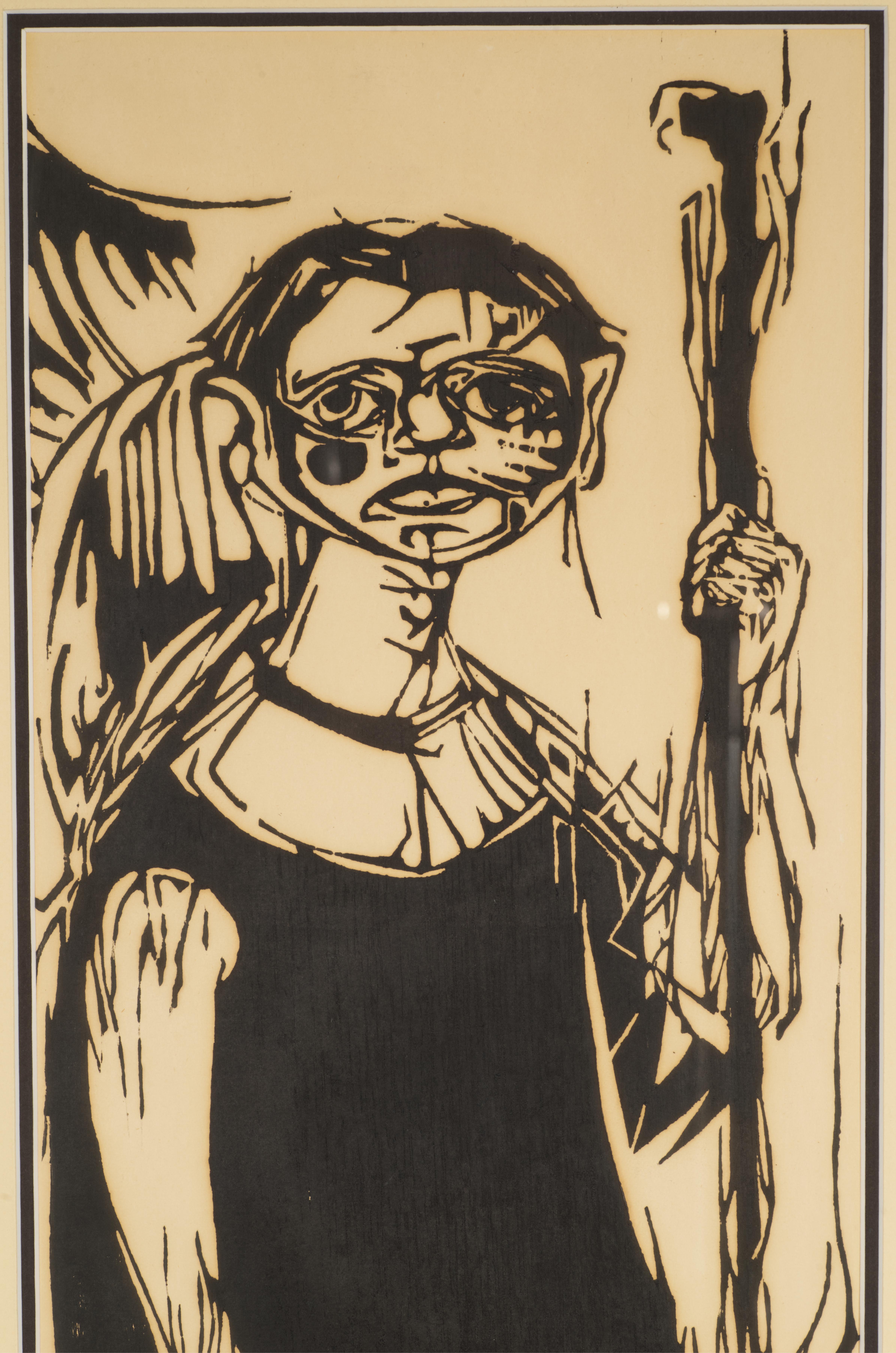 „Shepherd Boy“ von Zimmermann, limitierte Auflage von B&W-Druck 10/12, 1963 (20. Jahrhundert) im Angebot