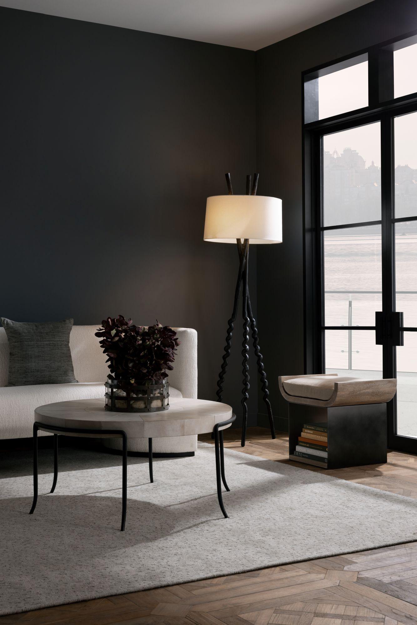 Lámpara de pie Shepherd GDPFI01-SH004 - Negro, Hierro en venta 1