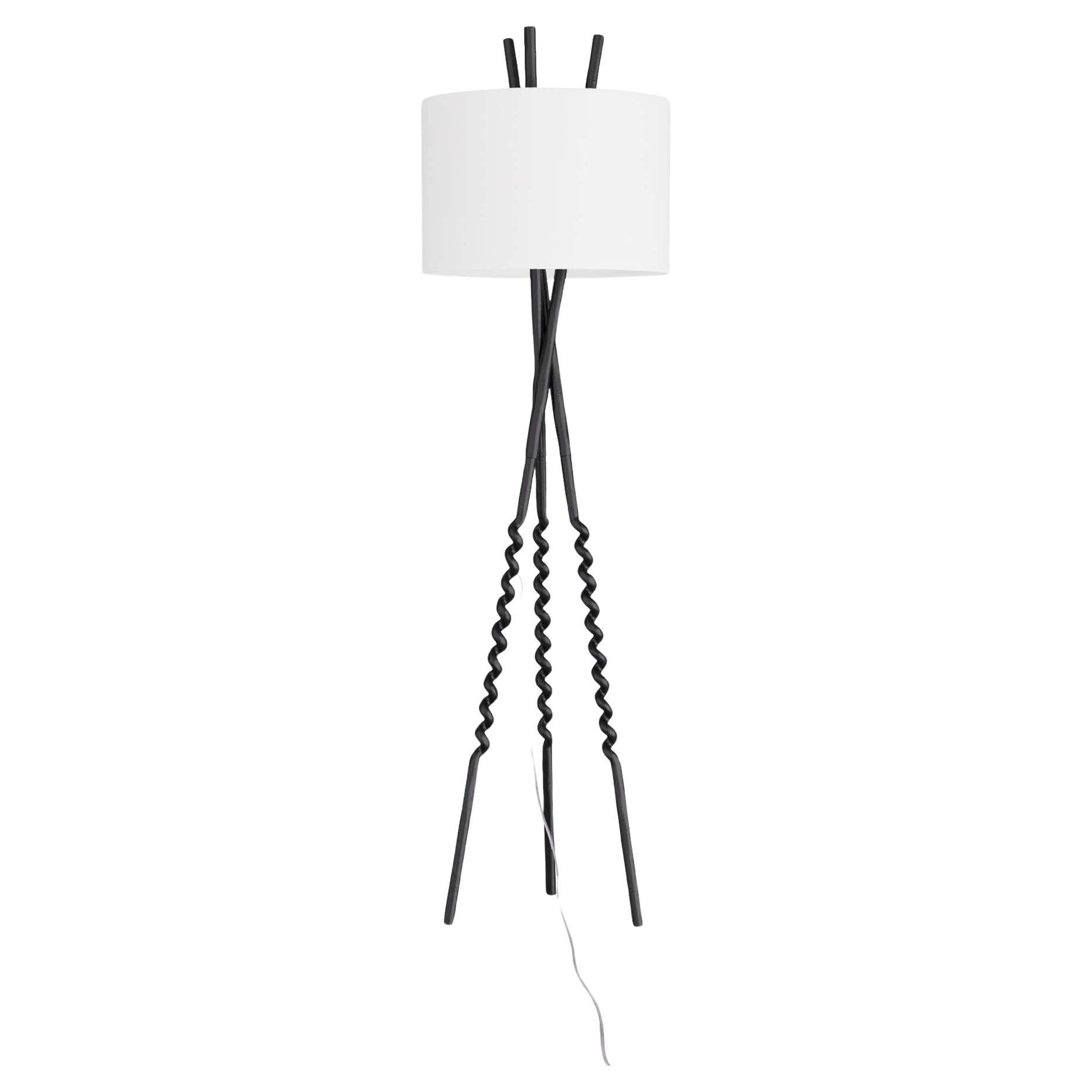 Lámpara de pie Shepherd GDPFI01-SH004 - Negro, Hierro