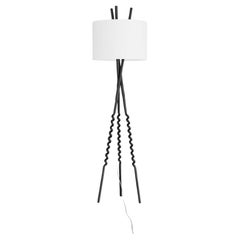 Lampade da terra in metallo