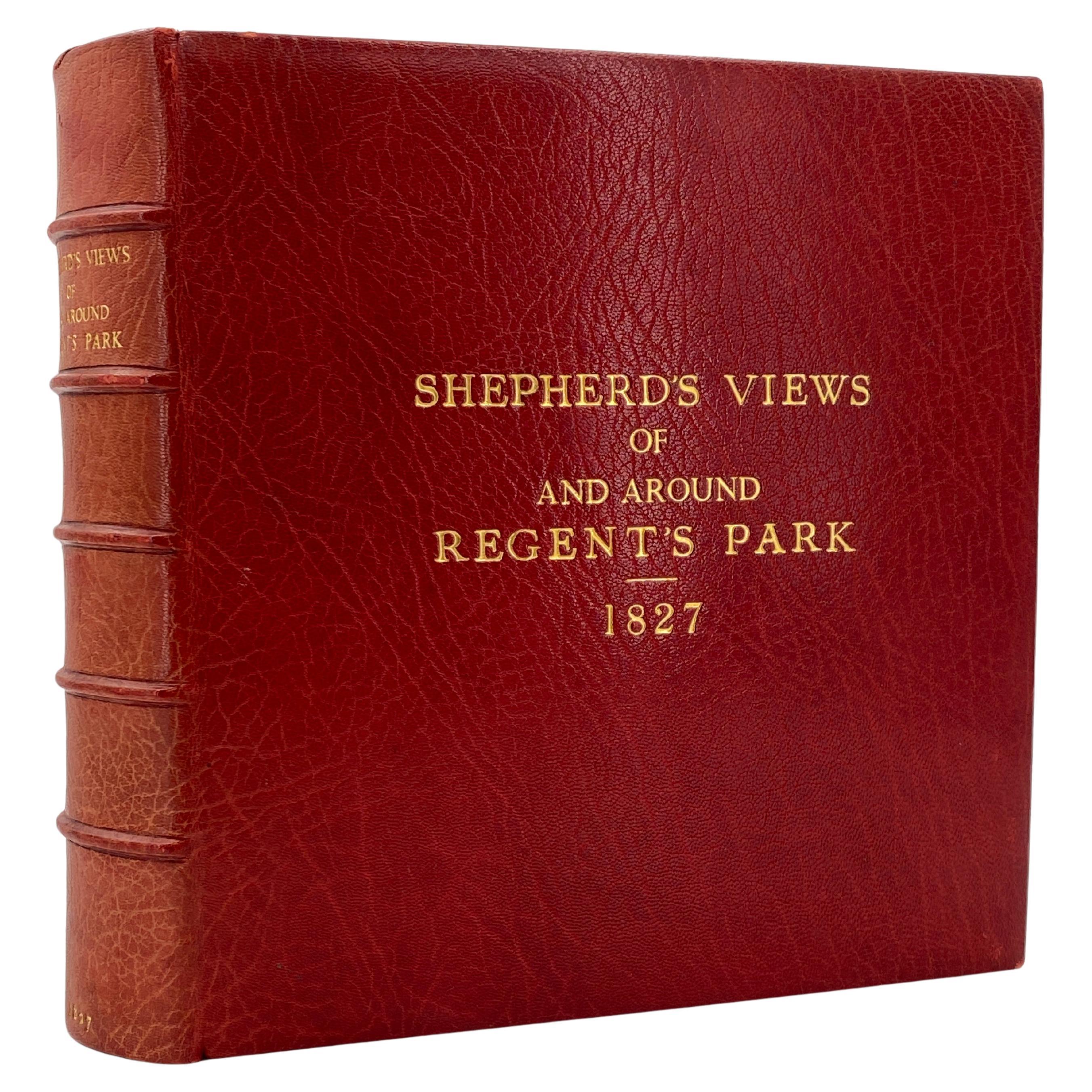 Shepherd's View of & Around Regent's Park : 37 Engravings in Fine Binding