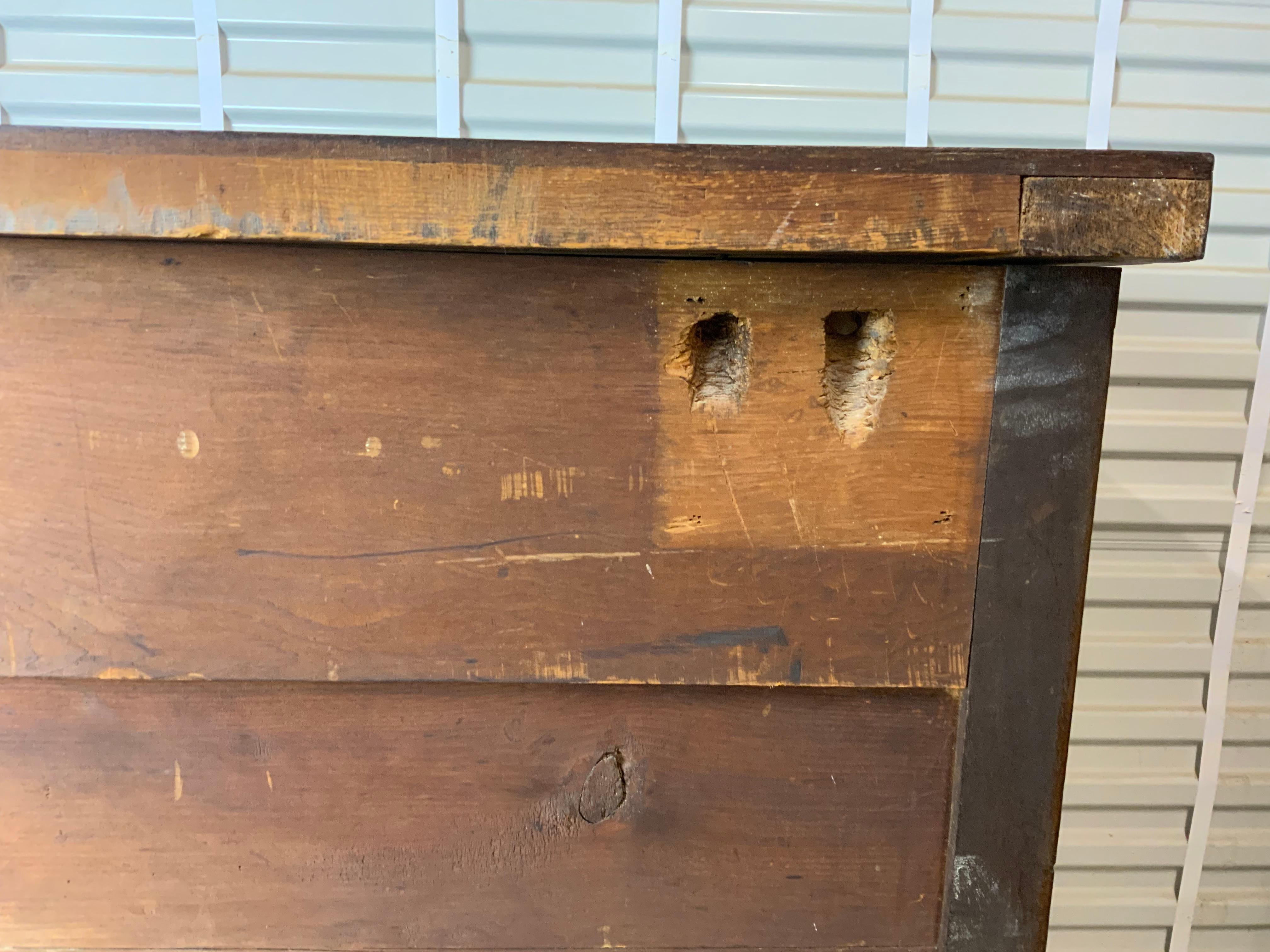 Sheraton Bow Front Chest  4