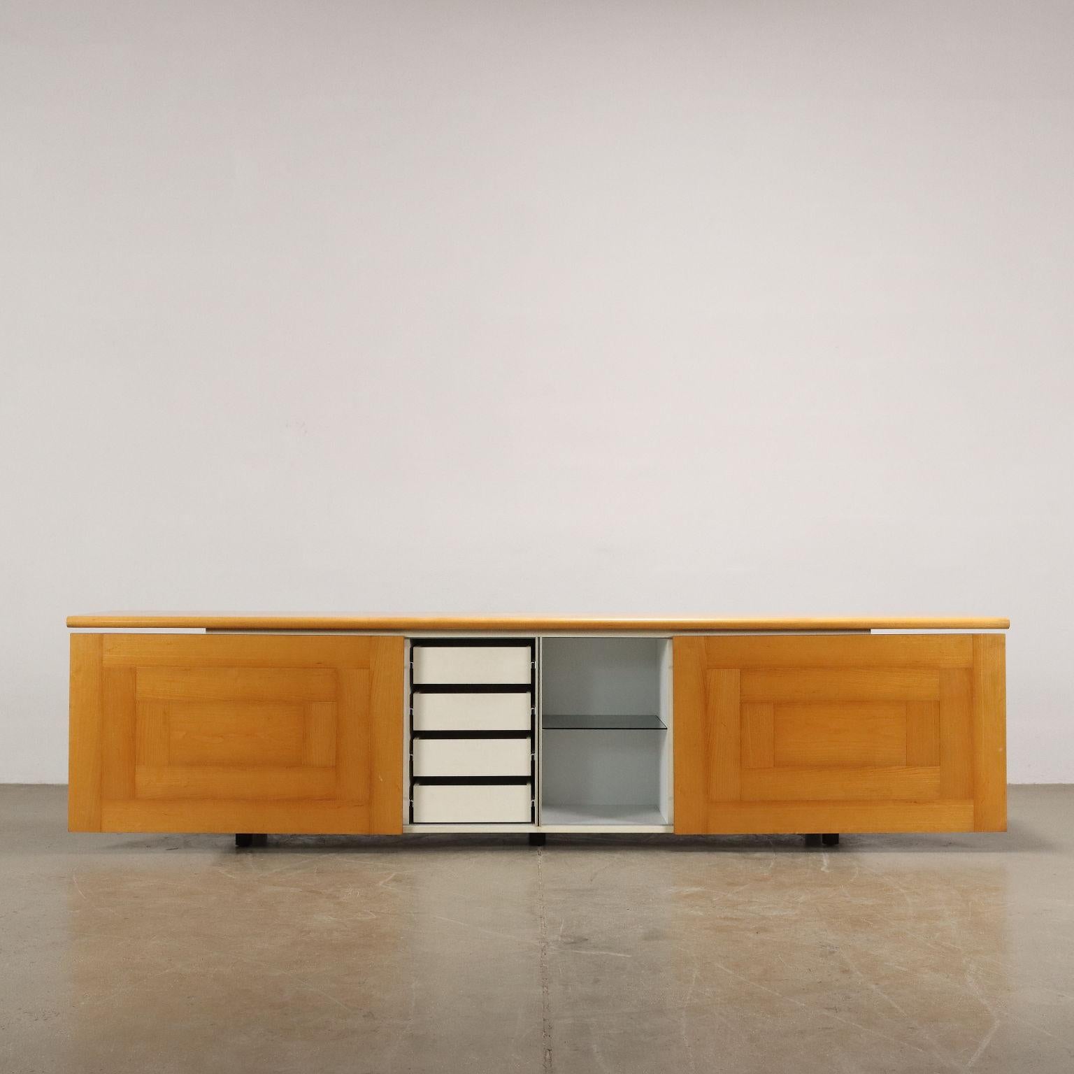 Italian 'Sheraton' Cabinet by Giotto Stoppino for Acerbis Years 70-80