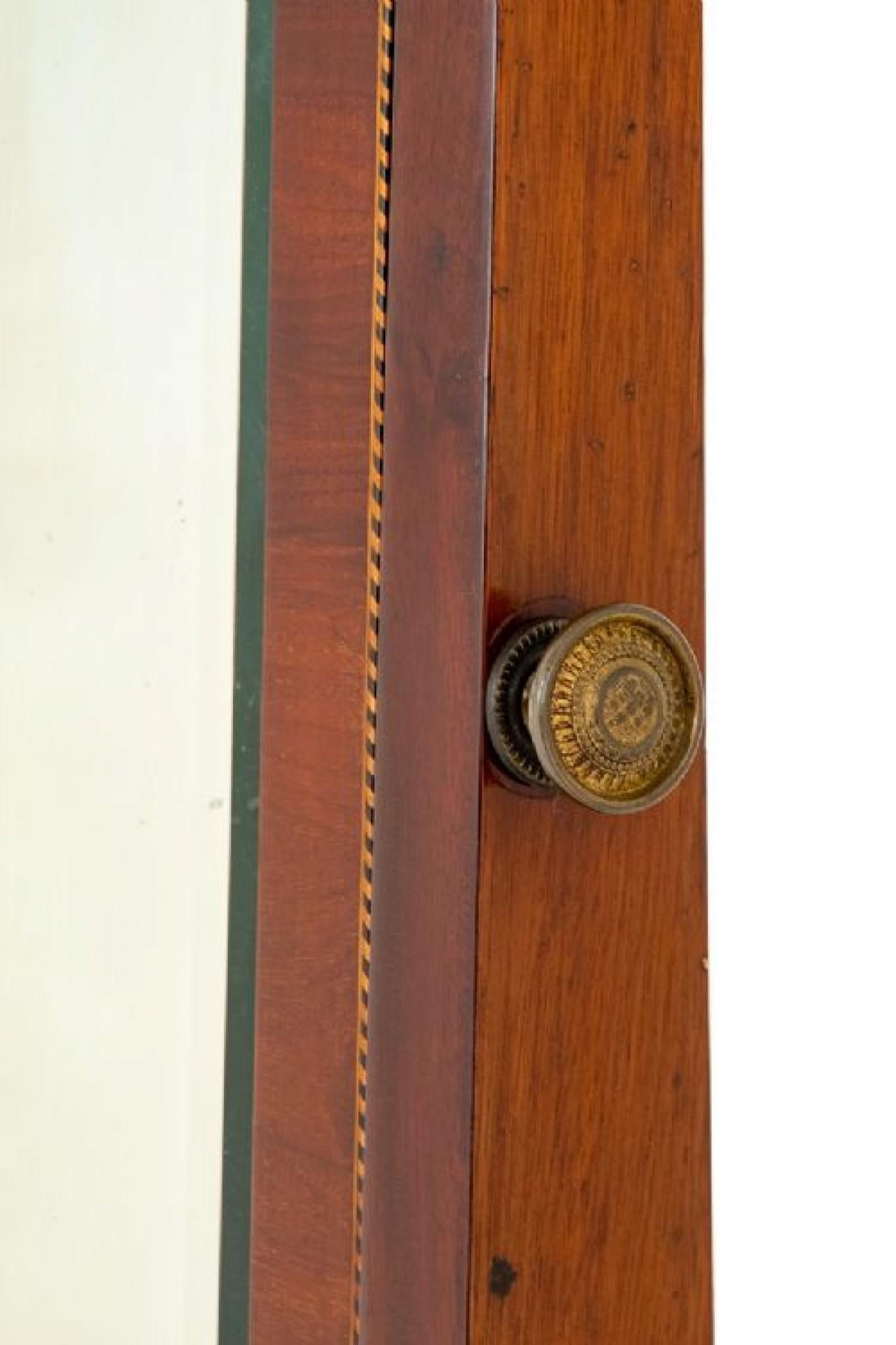 Specchio chevale Sheraton Antique Mirror 1890 in vendita 2