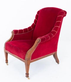 Sheraton Club Chair Seat Revival 1900