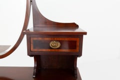 Sheraton Dressing Table Mahogany Revival Dresser 1900