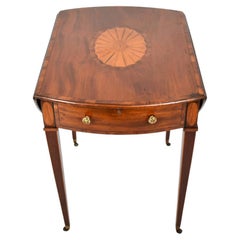 Antique Sheraton Drop-Leaf Pembroke Table