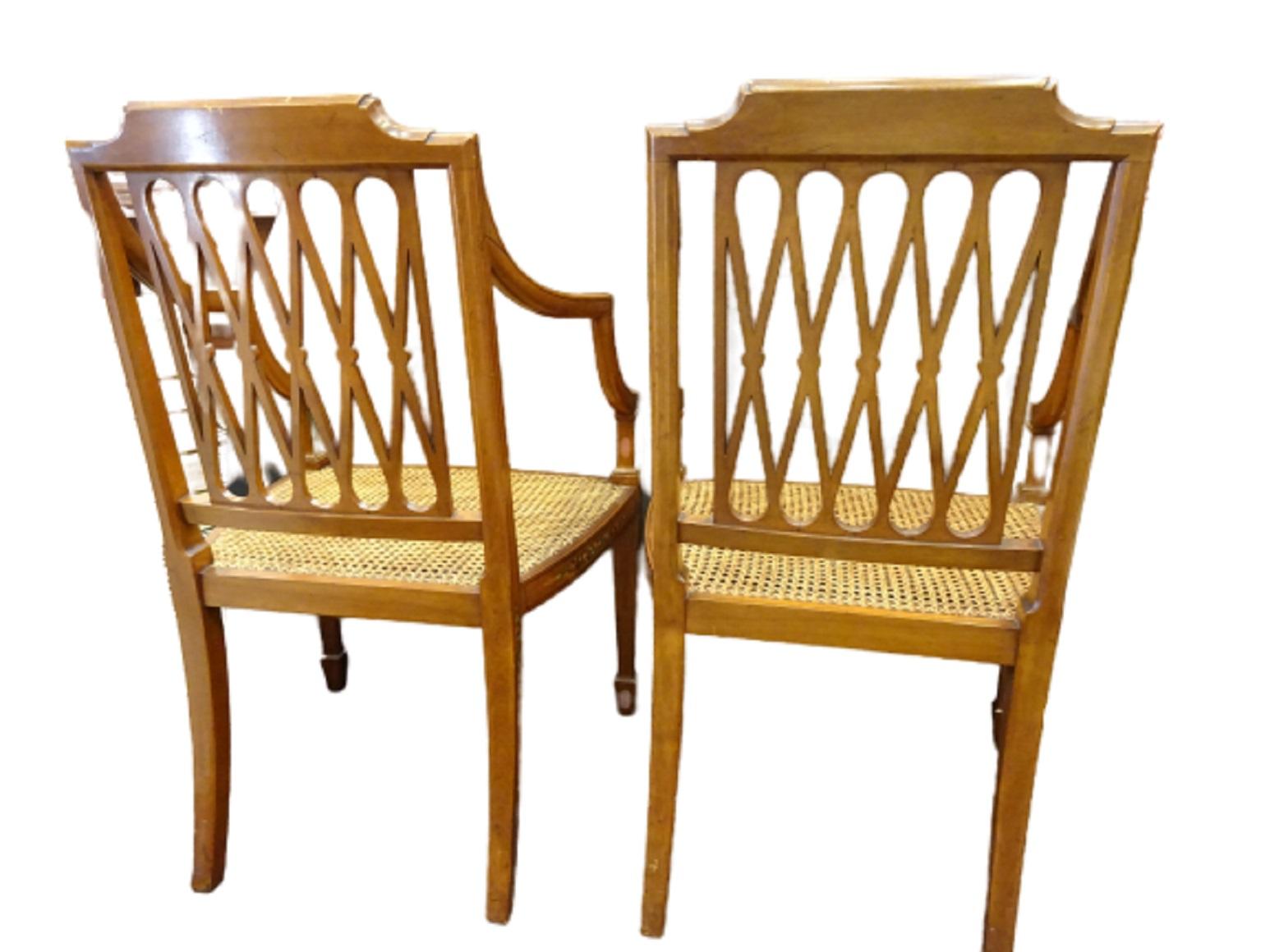 sheraton style chairs