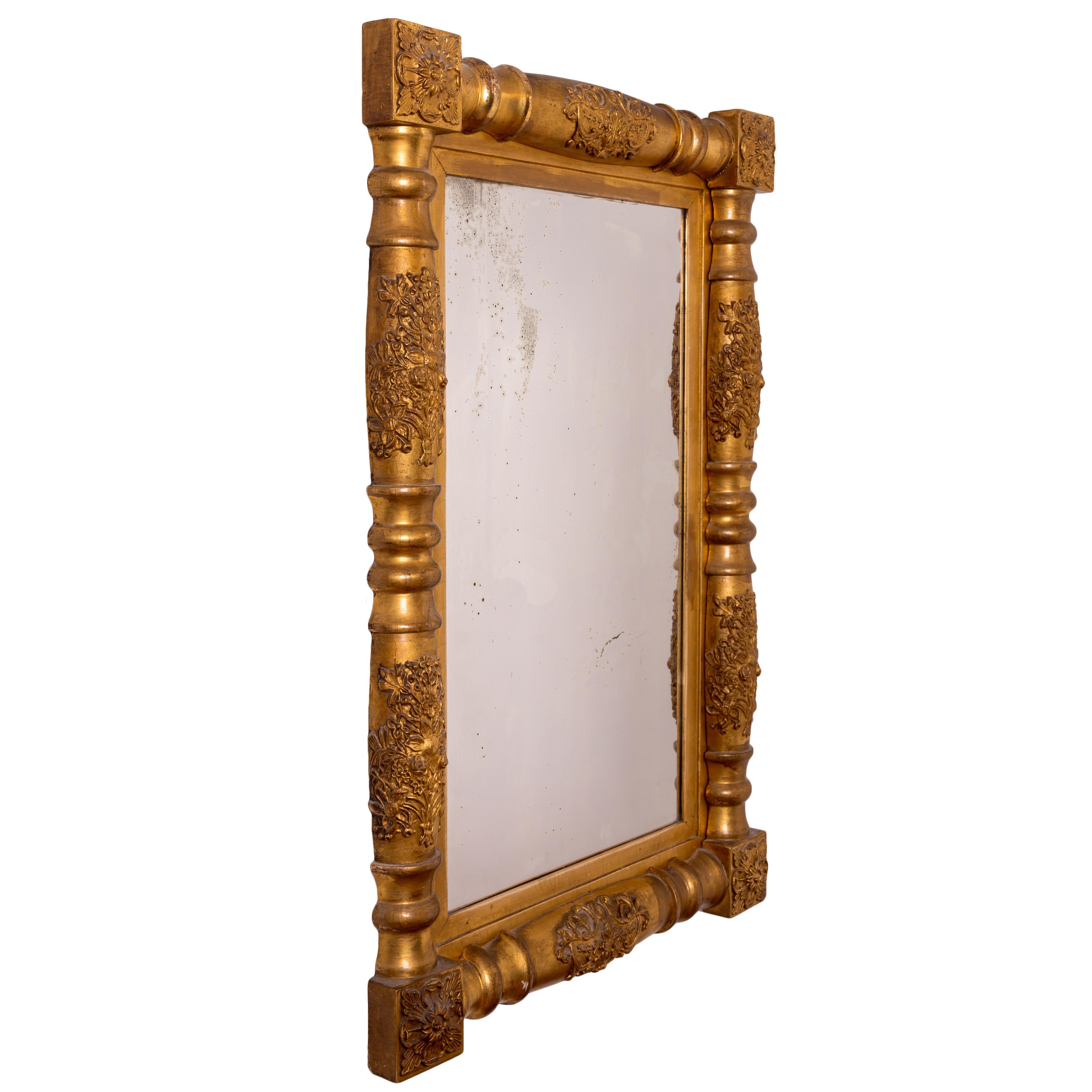 Unknown Sheraton Giltwood Mirror, c.1830 For Sale
