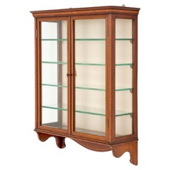 Sheraton Hanging Bookcase Wall Cabinet Revival 1880