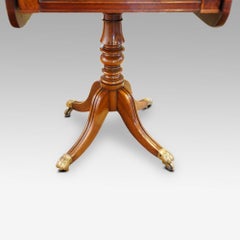 Sheraton Inlaid Mahogany Card Table