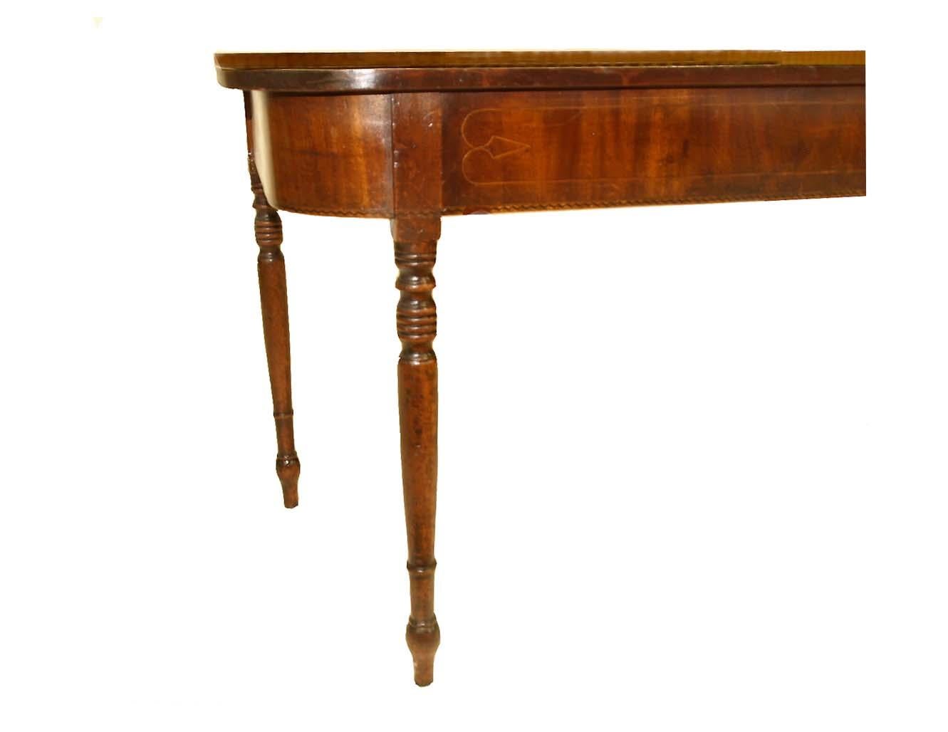 Sheraton Mahogany Console Table In Good Condition For Sale In Wilson, NC
