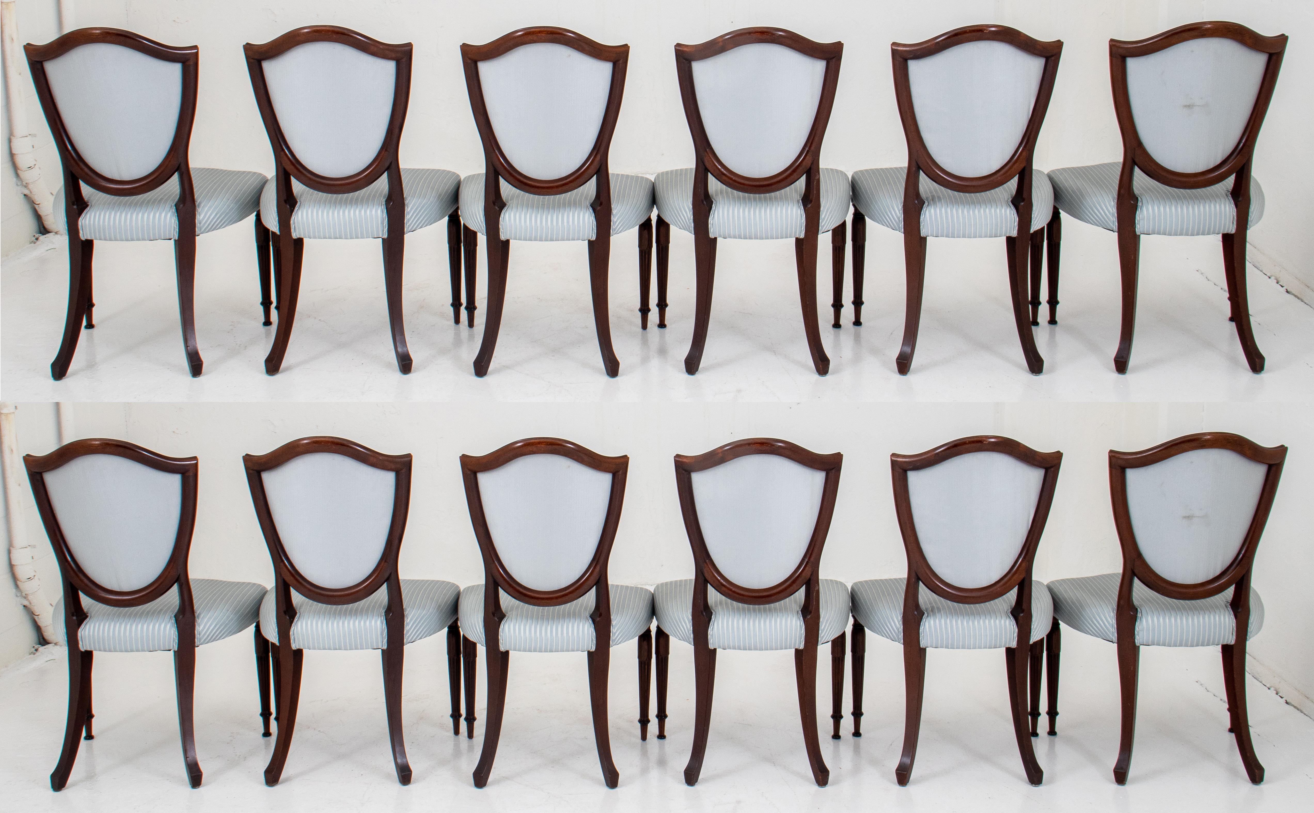Sheraton Manner Shield-Back Dining Chairs, 14 5